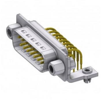 D‑SUB 90° 15-pin Deltron DTS15PYC/2M47UNB5 – connettore a saldare