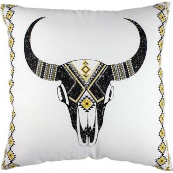 Coussin Boho Buffle Non Déhoussable 40x40