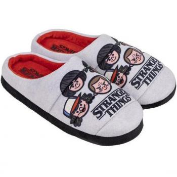 Stranger Things-Zapatillas de Estar por Casa Stranger Things Gris claro 36-37
