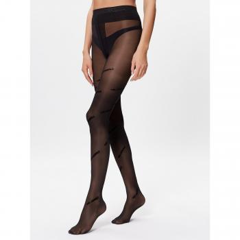 KARL LAGERFELD Damenstrumpfhose in Schwarz 226W6001