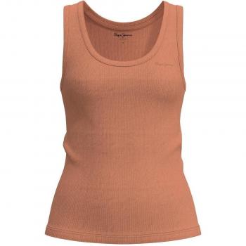 Blusa Pepe Jeans Winona de Tirantes en Salmón Talle Grande Mujer