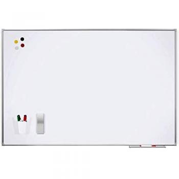 Pizarra Blanca Lacada con Marco de Aluminio 120 x 180 cm