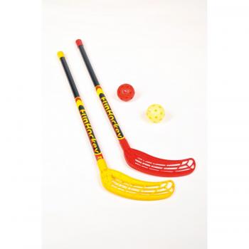 Bandito Hockey‑Set FunHockey: 2 Schläger, 2 Bälle – wetterfest & vielseitig einsetzbar