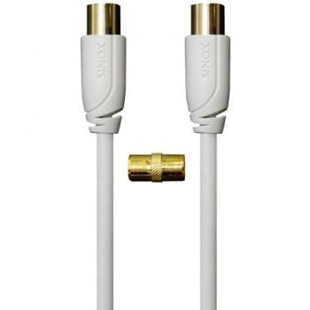 BTech 2m Coaxial Cable Sinox SXV8602 with Male Adaptor