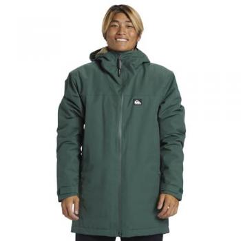 Quiksilver XL Veste à Capuche Overcast 3K Vert Foncé