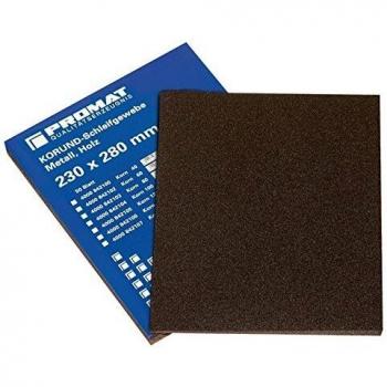 Tela abrasiva per metallo K.60 L280xP230mm Promat (50 pz)