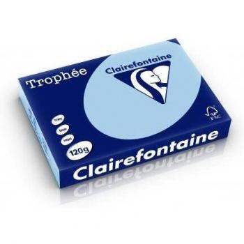 Trophee Colour A4 Paper, 120 GSM, Sky Blue, 250 Sheets in a Ream