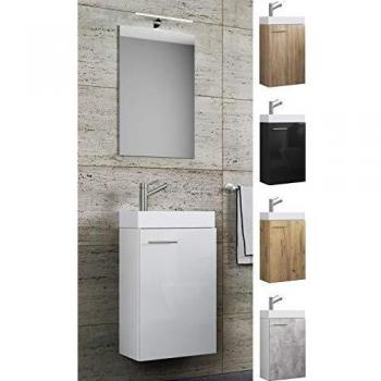 Meuble sous vasque Slito blanc