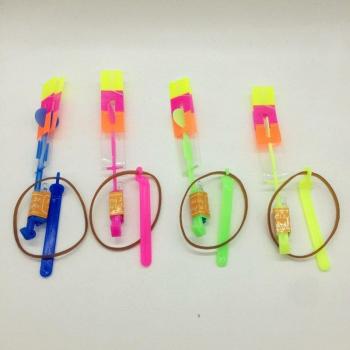 10Pcs LED Parachute Flying Dragonfly Toys