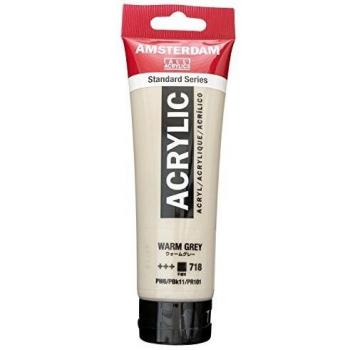 Talens Acrylfarbe Warmgrau, 120 ml