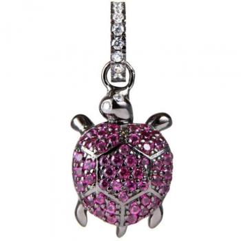 Lancaster Collana Jlapenturtle5 con Ciondolo Viola