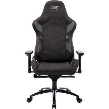 L33T Gaming Sitzmöbel, Kunstleder, Dunkelgrau, Normal