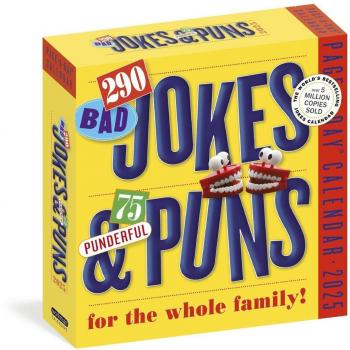 Jokes & Puns Desk Calendar 2025