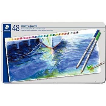 Palette de 48 crayons Karat Aquarel Staedtler