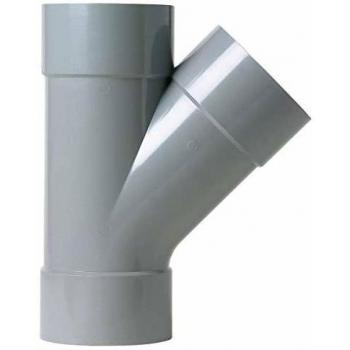 Culotte d'évacuation 45° femelle/femelle Ø 125 mm
