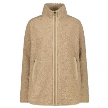 Giacca Pile Marrone Chiaro per Donna