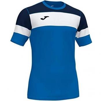 Joma Crew IV Herren T-Shirt M/C, Größe XL, Blau (royal-Marino)
