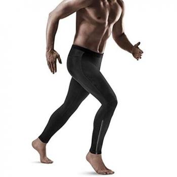 CEP Warme Winterlaufhose für Herren Schwarz S