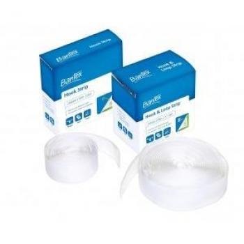 White Bantex Hook and Loop Tape 25mm x 3.6m