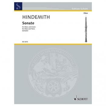 HINDEMITH-Sonata (1938) para Oboe y Piano