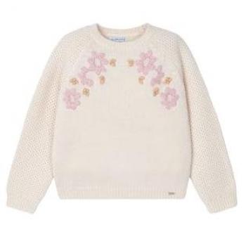 MAYORAL Mädchen Pullover in Beige Größe 128
