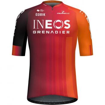 Gobik Ineos Grenadiers 2025 Multi‑Color Short Sleeve Jersey (XL) – Unisex