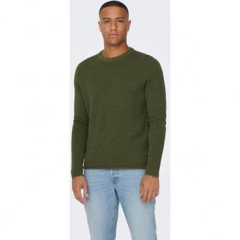 Pull-over Niguel Vert ONLY & SONS