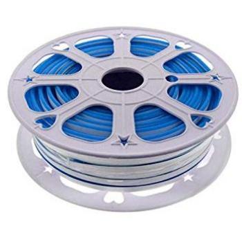 Tira Led Flexible de Silicón Monocolor, 1 Metro, DC12V, Blanco Frío