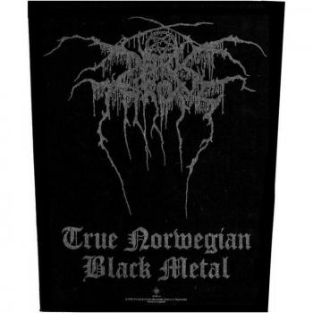 Black/Gray Darkthrone Norwegian Metal Emblem