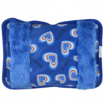 Pochette D'Eau Chaude Cœurs Multicolore