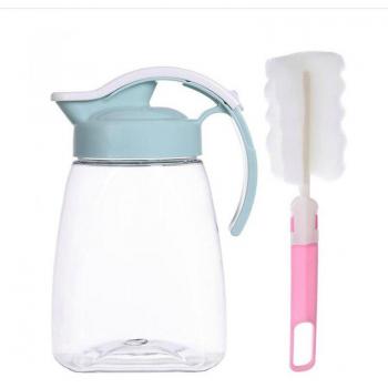 Transparent Cold Water Bottle Set with Cover