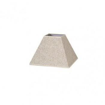 Pyramidenförmiger Lampenschirm Beige Tenorio