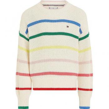 Tommy Hilfiger Mädchen Pullover mit Streifen