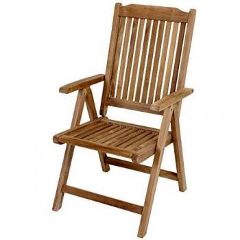 Harms Hochlehner SOLO, Teak, 5-fach verstellbar
