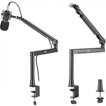 Supporto per Microfono NanoRS RS471 in Alluminio Nero