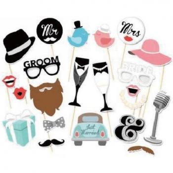 Bride and Groom Party Props