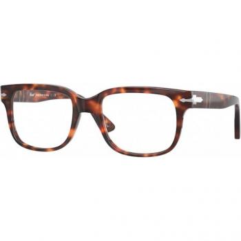 Persol 24 Havana Man Square Sunglasses with Model Number PO3252V