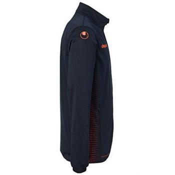 Uhlsport Score Classic Men’s Tracksuit – Navy & Fluorescent Red, Small