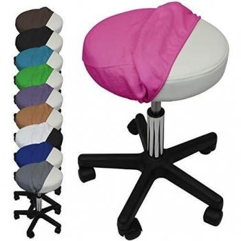 Housse de Tabouret Rond en Éponge