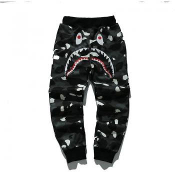 Harajuku Shark Head Sweatpants for Men