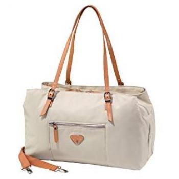 Sac de voyage doux Riviera – 40 cm, Beige