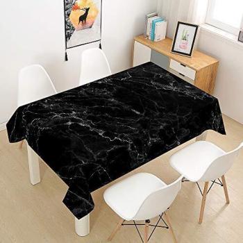Morbuy Tovaglia Rettangolare 3D Marmo Stampa per Tavolo 140x200cm