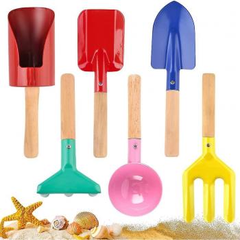 Frusde outils de sable avec poignée en bois