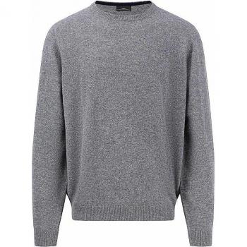 FYNCH HATTON Grauer Wollpullover