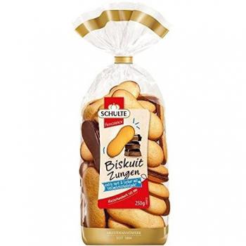 Schulte Vollmilch Biskuitzungen 250g