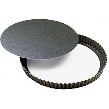 Gobel 226430 Moule à Tarte 24 cm Fond Amovible Anti-Adhérent