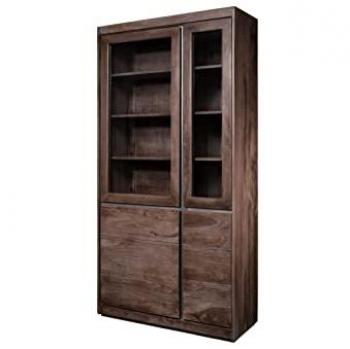 Scaffale Smokey Oak Laccato Sydney 102x40x205