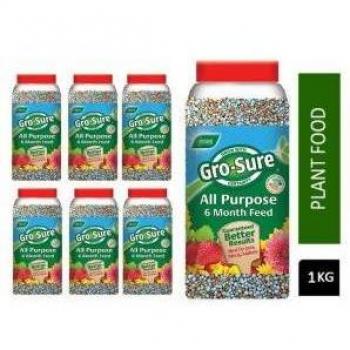 Westland Gro-Sure Slow Release 6 Month Plant food 1kg NWT6949