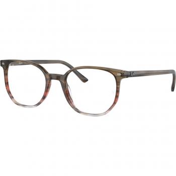 Cadres optiques Ray-Ban RX5397 Elliot 8251 Unisexe Géométrique Marron