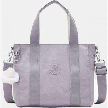 Kipling Asseni Mini Tote Bag Grigio Tenue